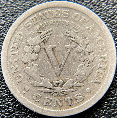 Auction-Lot-Of-10-Liberty-V-Nickels